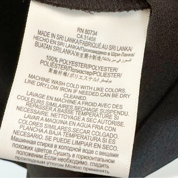 BCBGeneration LBD Little Black Dress Keyhole Mini Medium Classic Minimalist - Picture 10 of 11